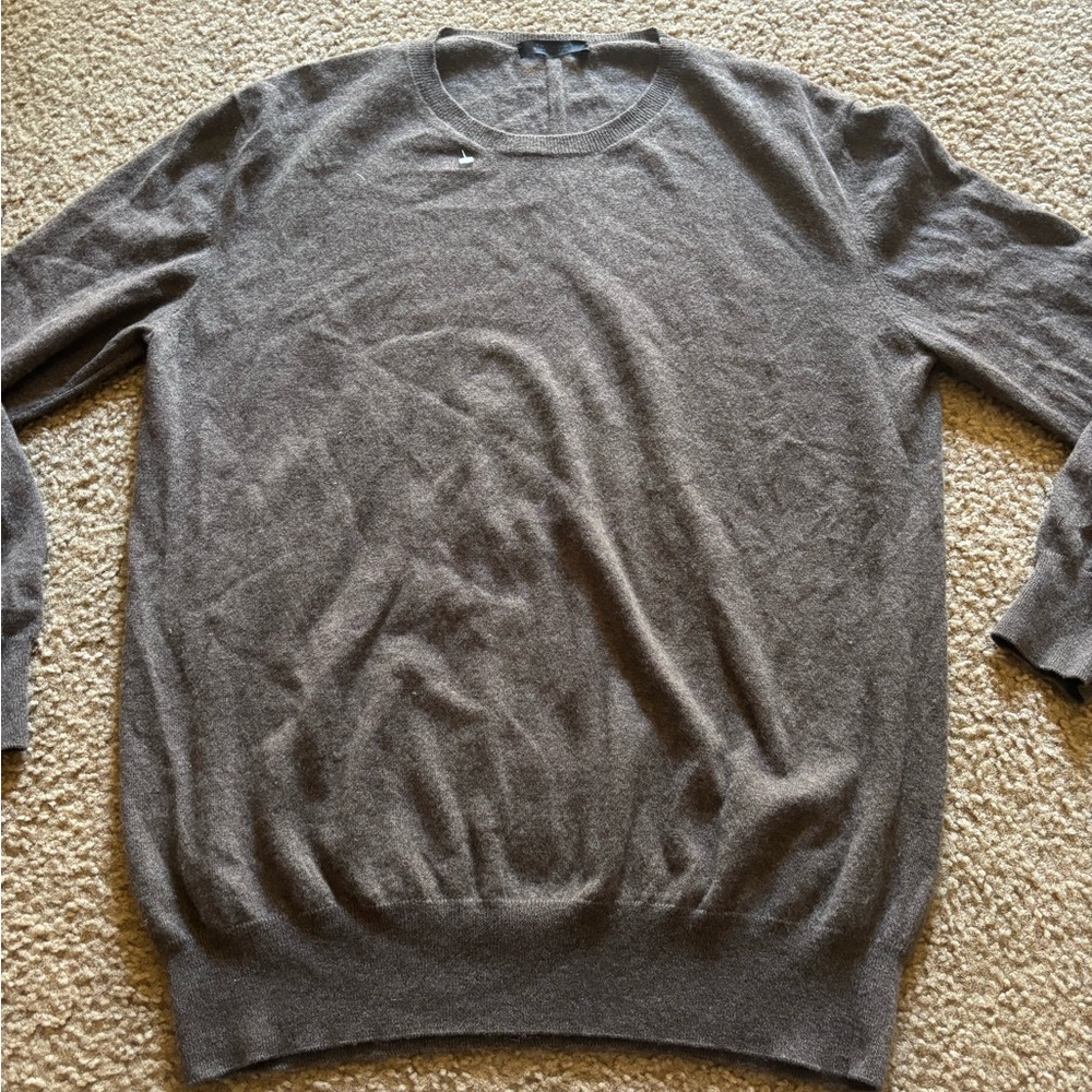The Row Cashmere Sweater Size Large Brown